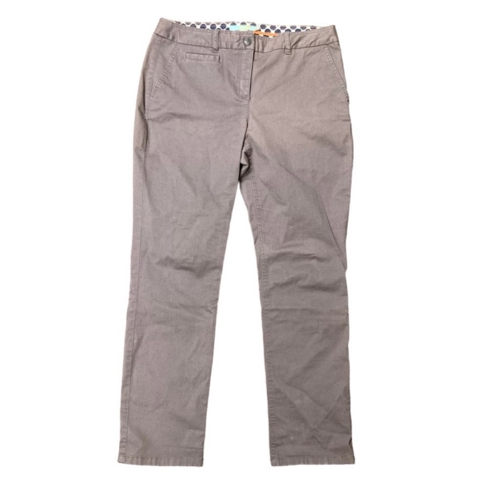 Boden Size 6 Chino Straight Leg Ankle Crop Pant EUC